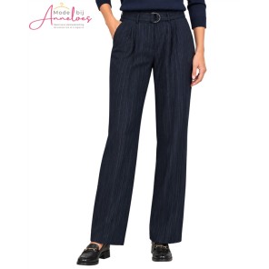 Barbara Lebek broek 15505062-870 donker blauw Barbara Lebek broek 15505062-870 donker blauw